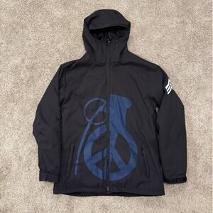 Grenade Men's Snowboarding Ski Jacket Black size Large